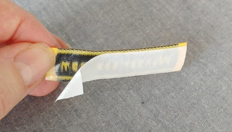 How to Apply Iron On Labels